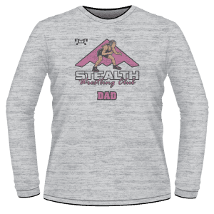 Stealth Wrestling Club PINK Custom Sublimated Decal Long Sleeve