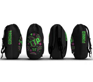 Trained To Pin Wrestling VA Beach Club Sublimated Custom Gear Bag
