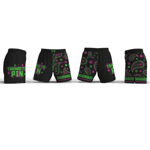 Trained To Pin Wrestling Club Women's 6" Fight Short
