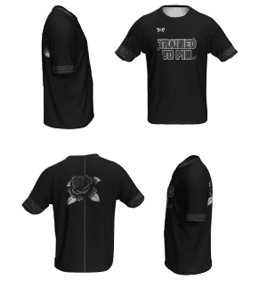 Trained To Pin Wrestling Club Loose Short Sleeve Dri-Fit