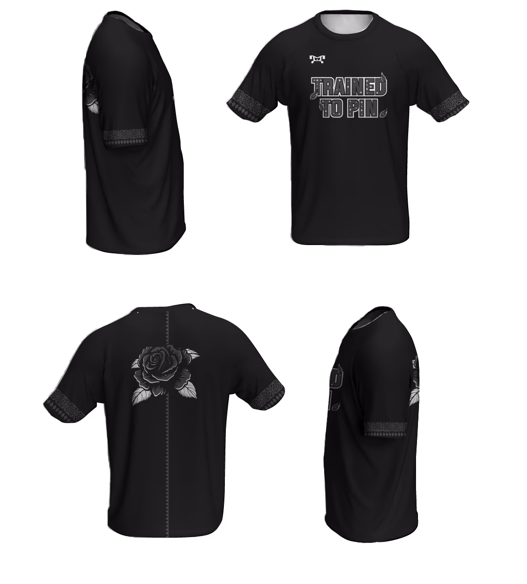 Trained To Pin Wrestling Club Loose Short Sleeve Dri-Fit