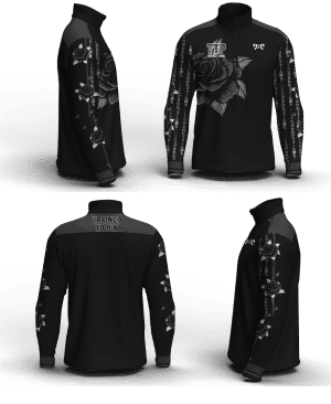 Trained To Pin Wrestling Club Men's Mid-Weight Custom Quarter Zip