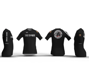 Twin Dragons Men's Compression Short Sleeve Shirt