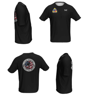 Twin Dragons Loose Short Sleeve Dri-Fit