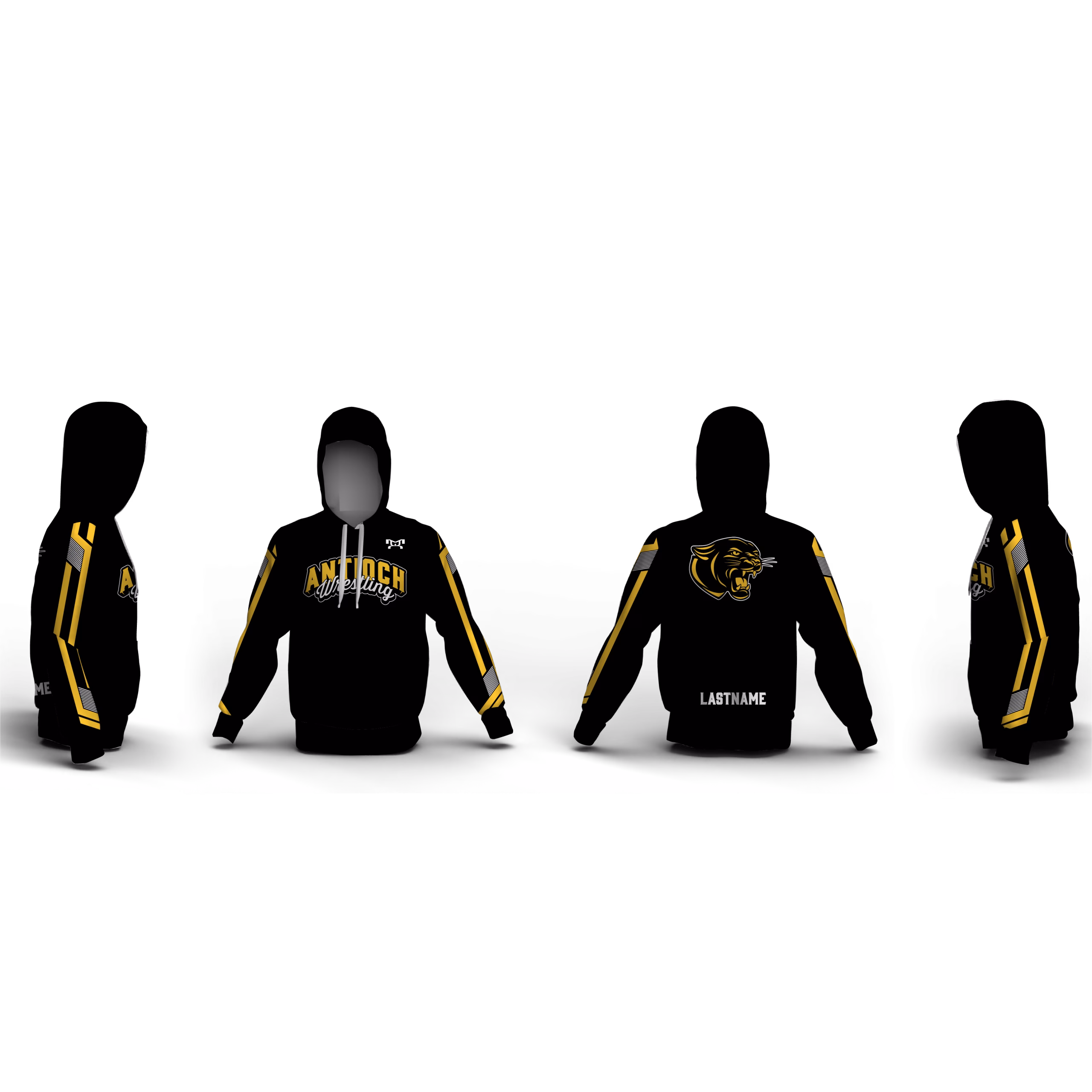 Antioch High School Custom Unisex Sublimated Hoodie