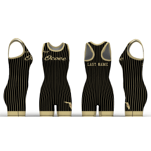 Ocoee Wrestling Vegas Pinstripe Women's Racerback Singlet