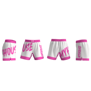 Pink Power Women Fight Shorts