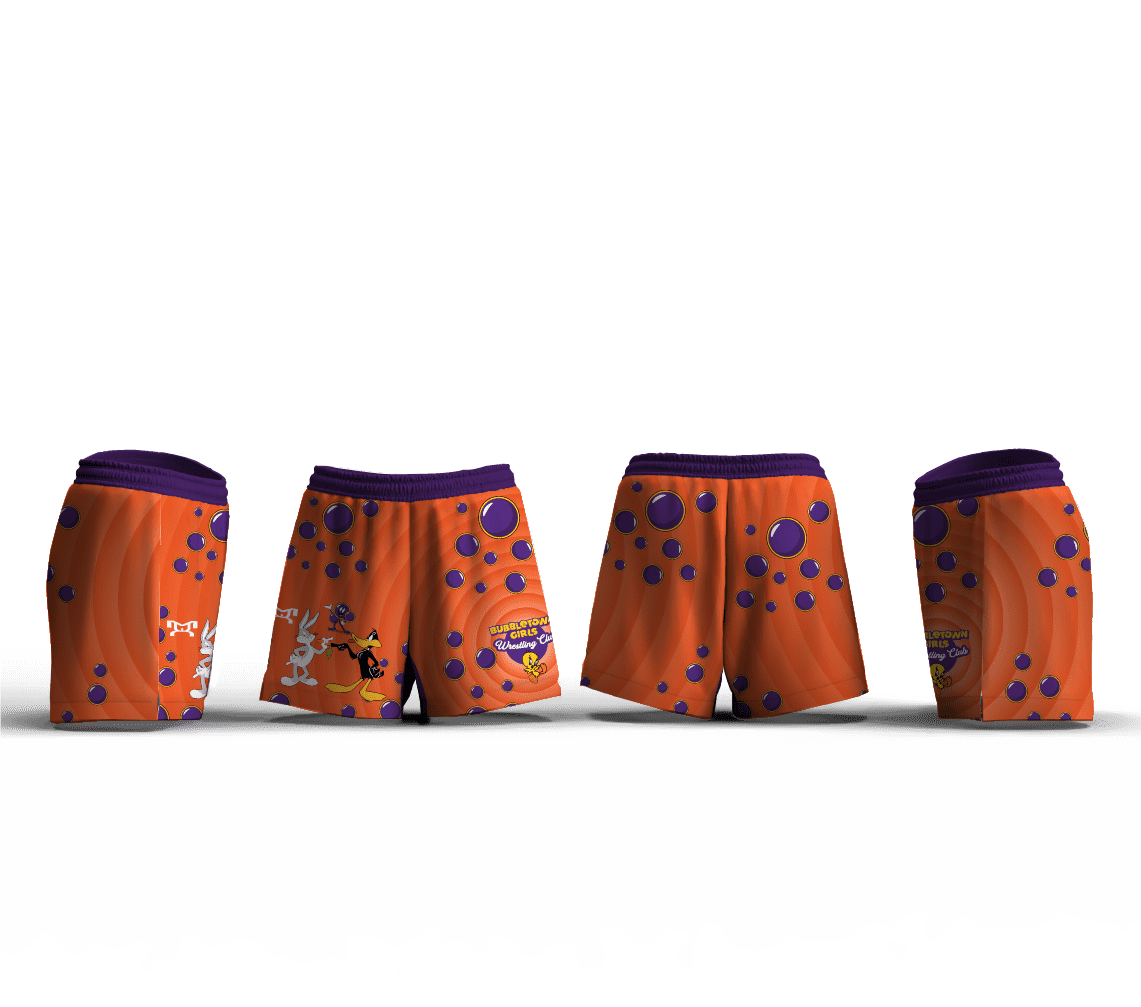 Bubbletown Girls Women's No Fly Front Short