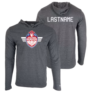 Aggtown Ranger Wrestling Custom Heat Press Long Sleeve Hoodie T-Shirt