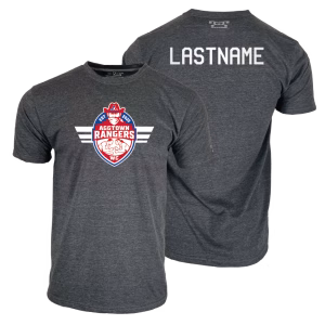 Aggtown Ranger Wrestling Custom Heat Press Short Sleeve T-Shirt