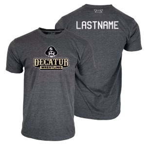 Decatur Wrestling 2026 Custom Heat Press Short Sleeve T-Shirt
