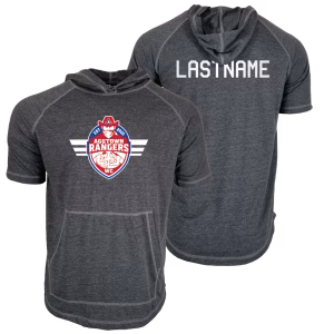 Aggtown Ranger Wrestling Custom Heat Press Short Sleeve Hoodie T-Shirt