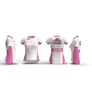 Stealth Wrestling Club Pink Women's Compression Short Sleeve Shirt