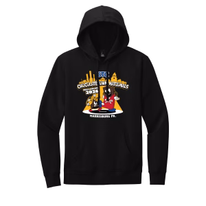Chocolate Town Duals Black Heat Press Hoodie