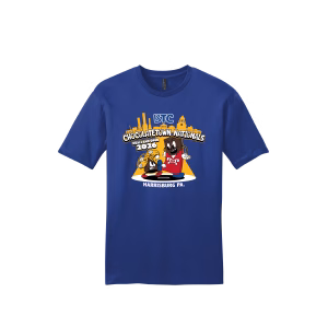 Chocolate Town Duals Royal Heat Press Short Sleeve T-Shirt