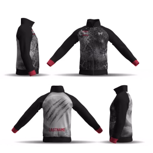 Moon Tigers Youth Wrestling Athletic Full Zip Jacket