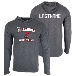 Tullahoma Wrestling 2026 Custom Heat Press Long Sleeve Hoodie T-Shirt