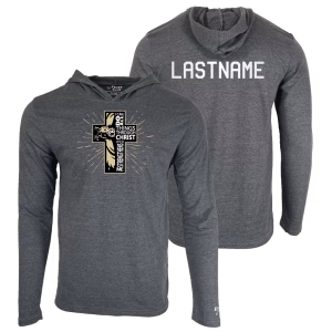 Golden hawk faith Custom Heat Press Long Sleeve Hoodie T-Shirt