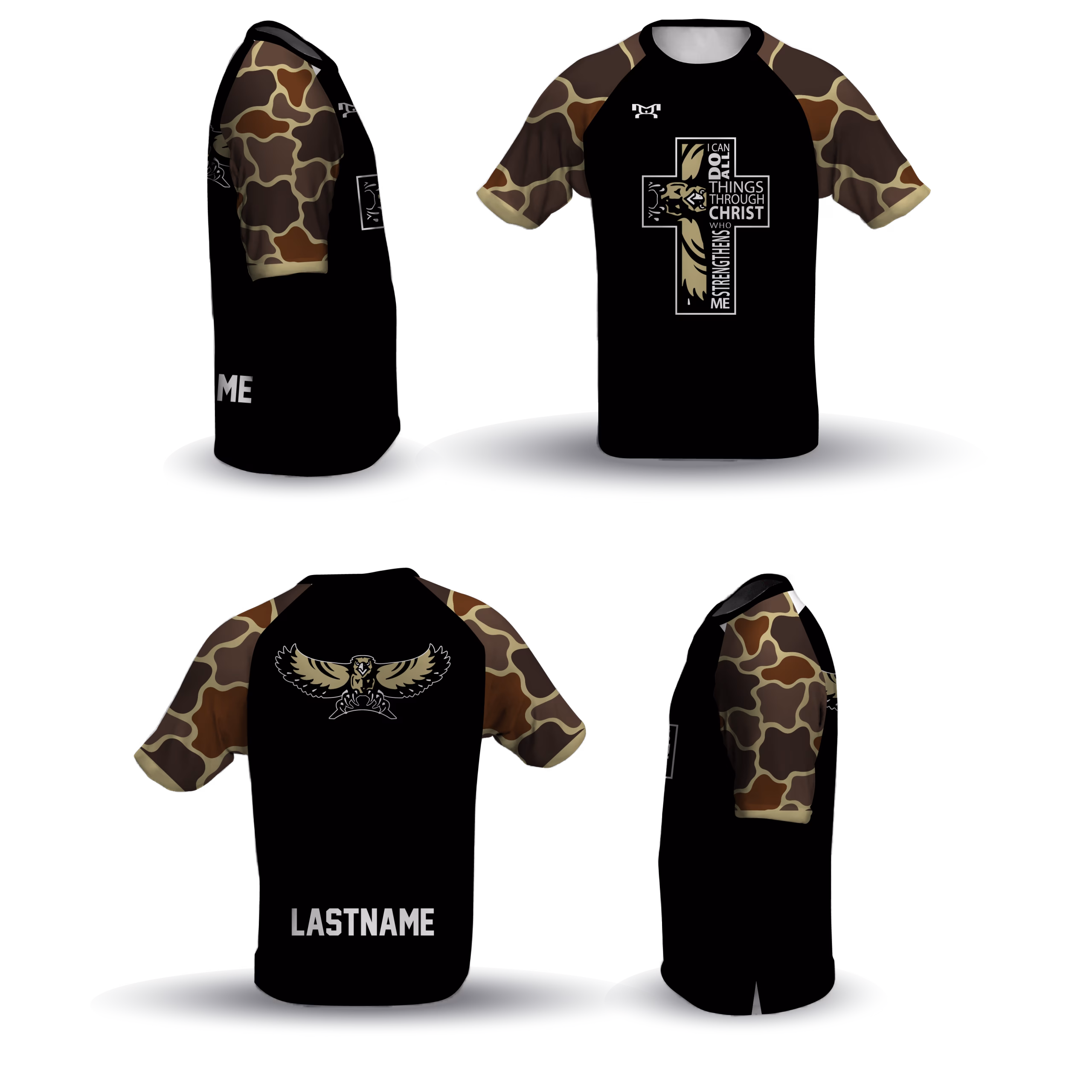 Golden Hawk Faith Loose Short Sleeve Dri-Fit