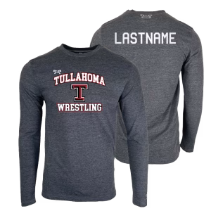 Tullahoma Wrestling 2026 Custom Heat Press Long Sleeve T-Shirt