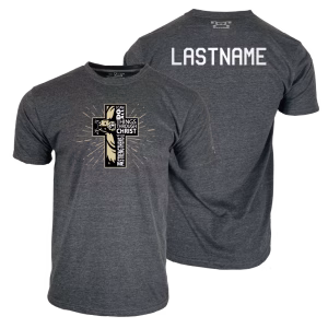 Golden hawk faith Custom Heat Press Short Sleeve T-Shirt