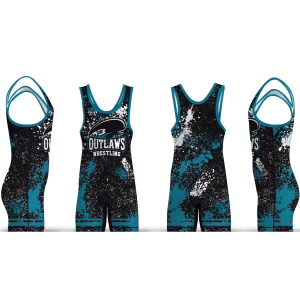 Outlaws Duels Team PA Black Men's Singlet