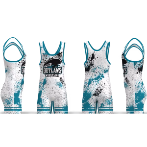 Outlaws Duels Team PA White Men's Singlet