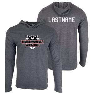 Rochester Middle School Custom Heat Press Long Sleeve Hoodie T-Shirt