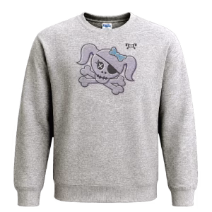 Shore Wrestling Custom Sublimated Decal Grey Crewneck