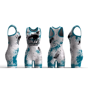 Outlaws Duels Team PA white Women's Racerback Singlet
