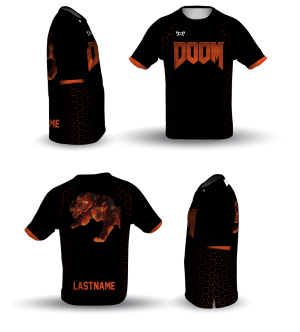 Doom Wrestling Club Loose Short Sleeve Dri-Fit