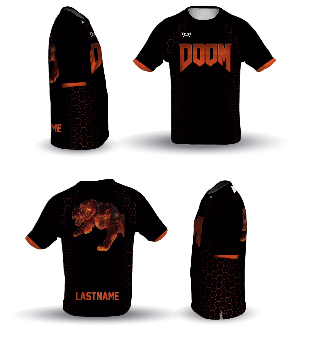 Doom Wrestling Club Loose Short Sleeve Dri-Fit