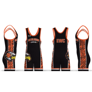 Bethlehem Eagles Wrestling Club black Men's Singlet
