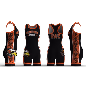 Bethlehem Eagles Wrestling Club black Women's Racerback Singlet