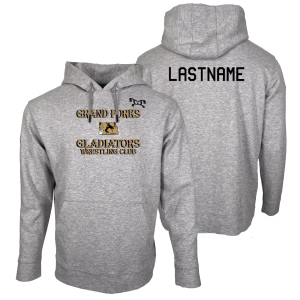 Grand Forks Gladiators MyHOUSE Heat Press Challenger Hoodie