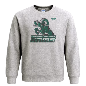 Central Dauphin Youth Wrestling Custom Sublimated Decal Grey Hoodie