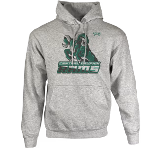Central Dauphin Youth Wrestling Custom Sublimated Decal Grey Crewneck