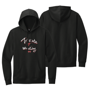 Tri State Wrestling Heat Press Black  Hoodie