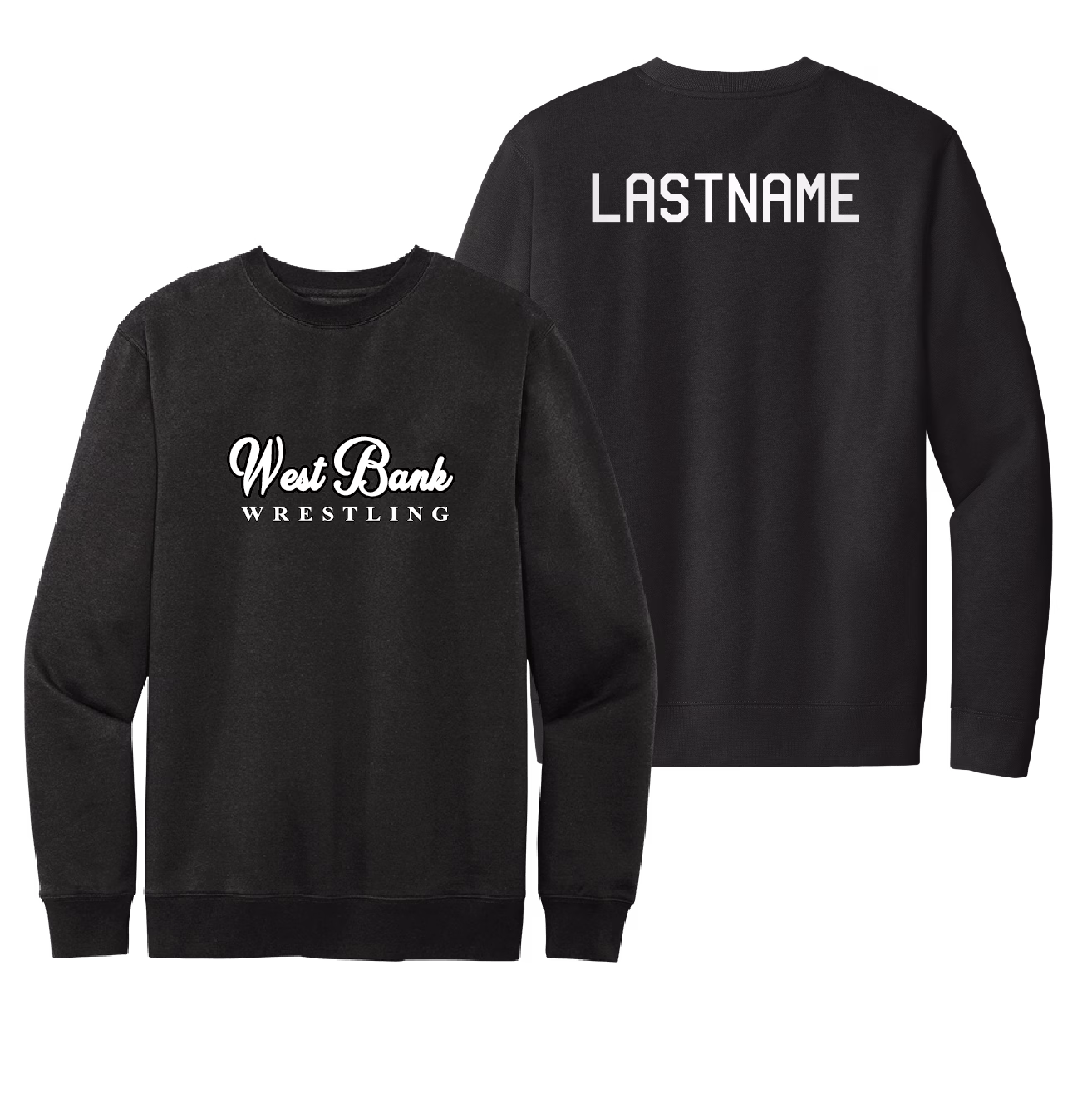 Eagle wrestling Academy Heat Press Crewneck
