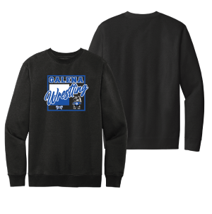Galena High School Black Color Select Heat Press Crewneck