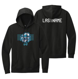 Riptide Wrestling Club AL BLACK Heat Press Screen Printed Hoodie