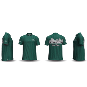 Eagle wrestling Academy Green Men's Custom Polo