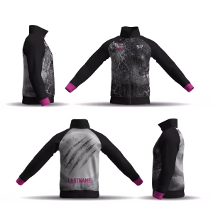Moon Tigers Youth Wrestling Athletic Full Zip Jacket