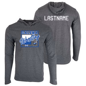 Galena High School Custom Heat Press Long Sleeve Hoodie T-Shirt