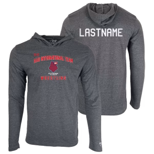 AAU International Brazil 2026 Custom Heat Press Long Sleeve Hoodie T-Shirt