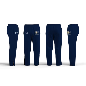 KNOCH 2026 navy Athletic Pant (Tapered/Zipper)