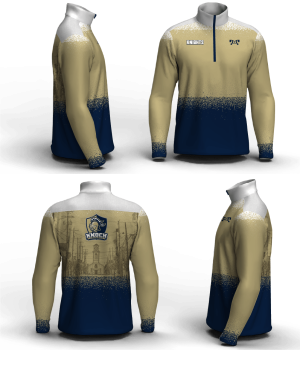 KNOCH 2026 Men's Mid-Weight Custom Quarter Zip