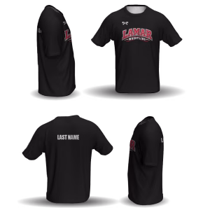 Lamar Youth Wrestling Club Loose Short Sleeve Dri-Fit