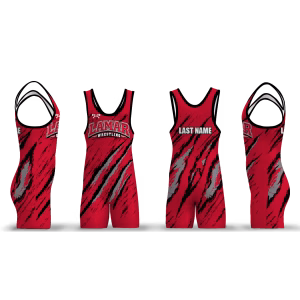 Lamar Youth Wrestling Club Men's Singlet