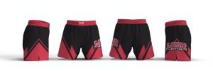 Lamar Youth Wrestling Club Women's 6" Fight Short